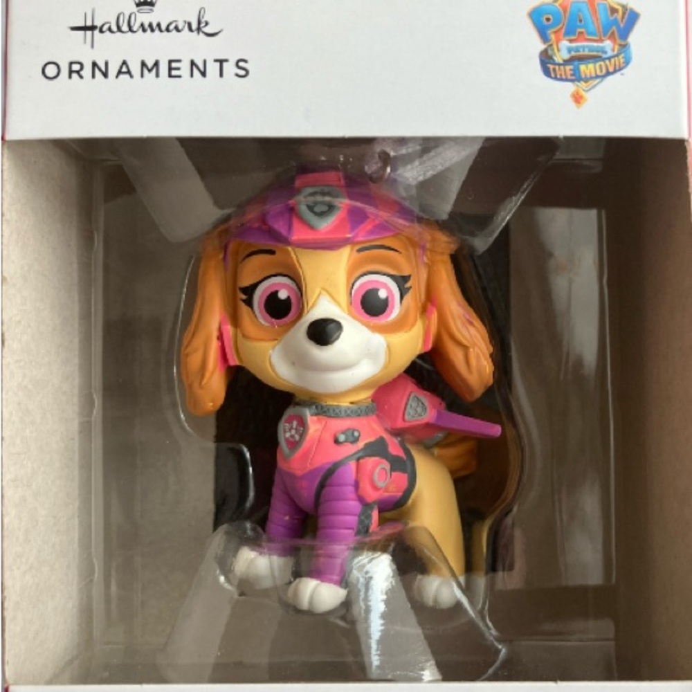 NEW Hallmark Paw Patrol The Movie Skye Christmas Tree Ornament - Picture 3 of 5